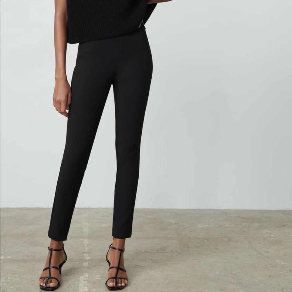 NWT - Black straight leg pants